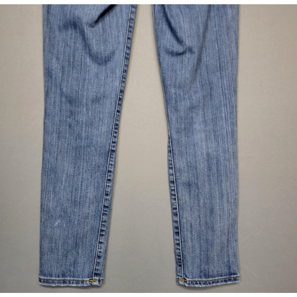 J Crew Jeans Womens 27 Ankle Light Wash Toothpick Skinny Distressed Stretch - Picture 13 of 14